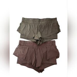 POPFLEX Magical Set Of 2 Athletic Shorts